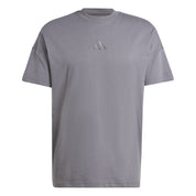 T-Shirt mit aufgesticktem Logo - GREFOU - Grau