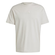 T-Shirt mit aufgesticktem Logo - ALUMIN - Beige