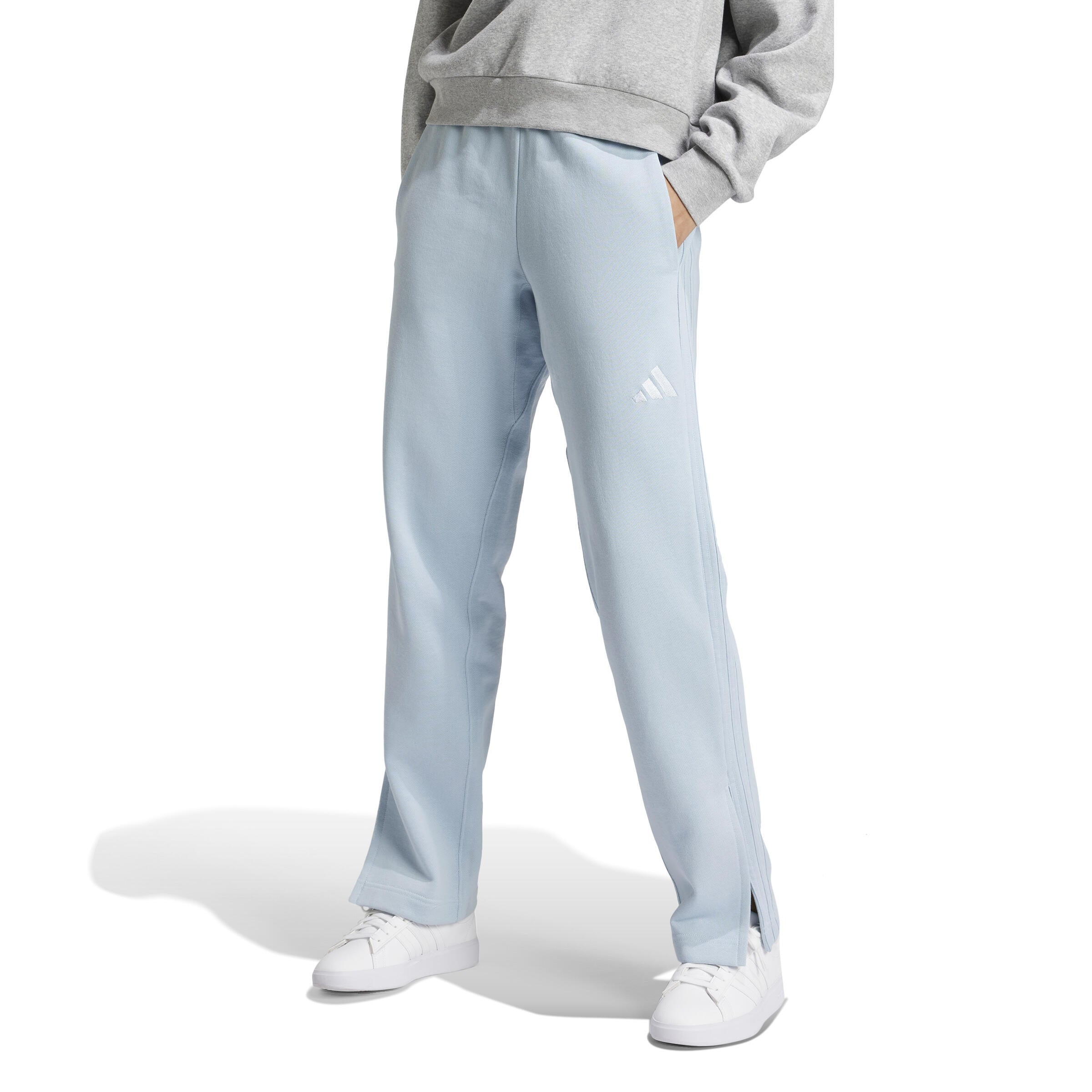 Jogginghose mit ausgestelltem Bein - WONBLU - Blau