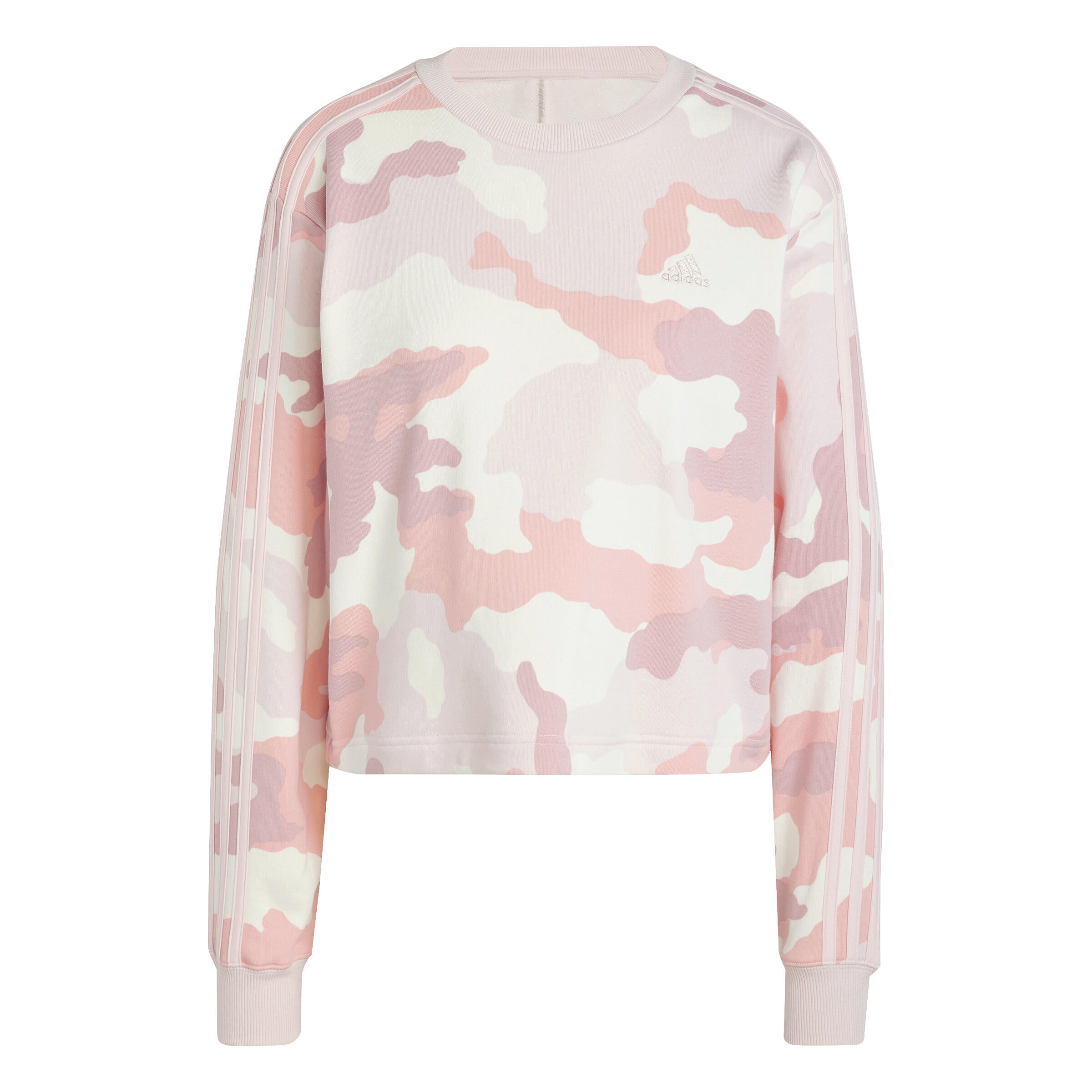 Sweatshirt im Camouflagemuster - SANPIN - Rosa