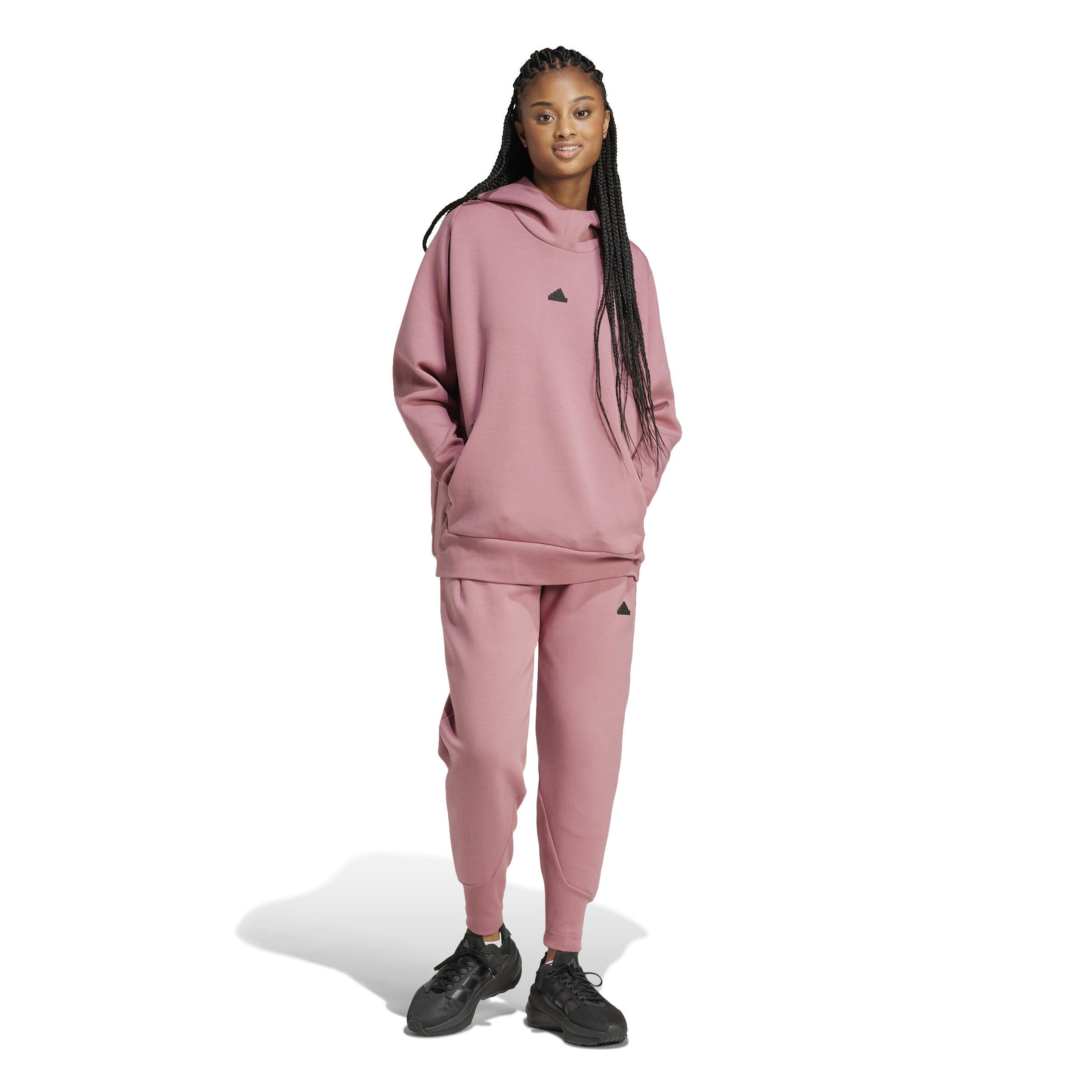 Jogginghose aus Baumwollmix - PRECRI - Pink