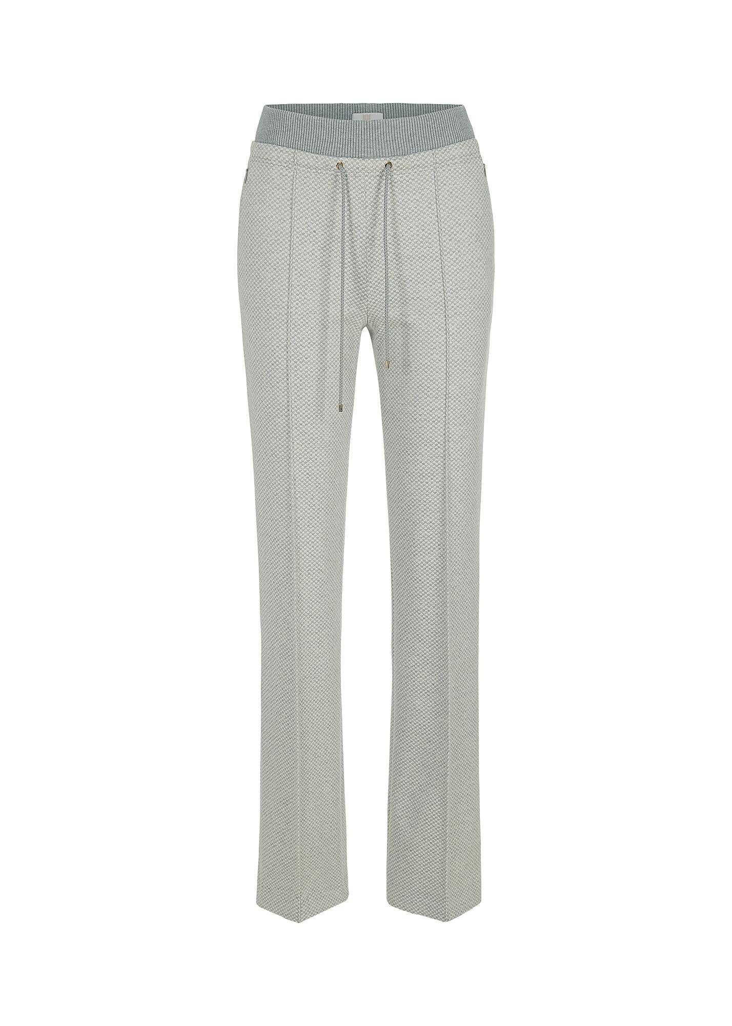 Lässige Joggpant - 992-silver stone patterned - Grau