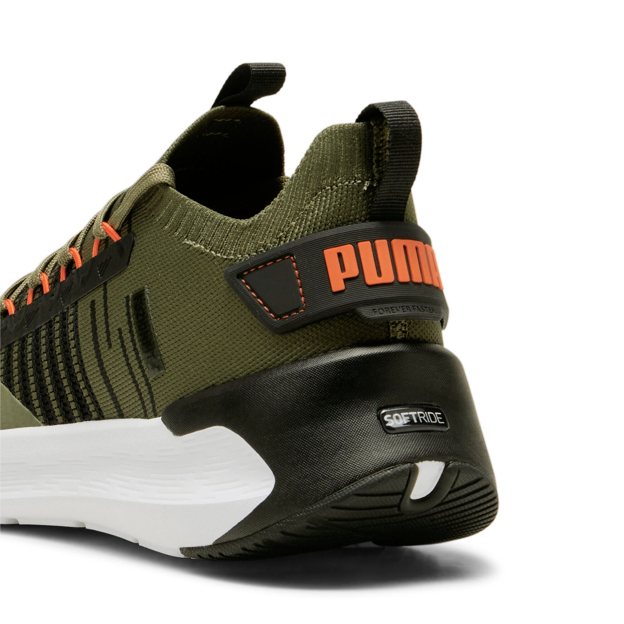 Laufschuhe Softride Symmetry Fuzion - 004-PUMA Olive-PUMA Black-Flam - Khaki