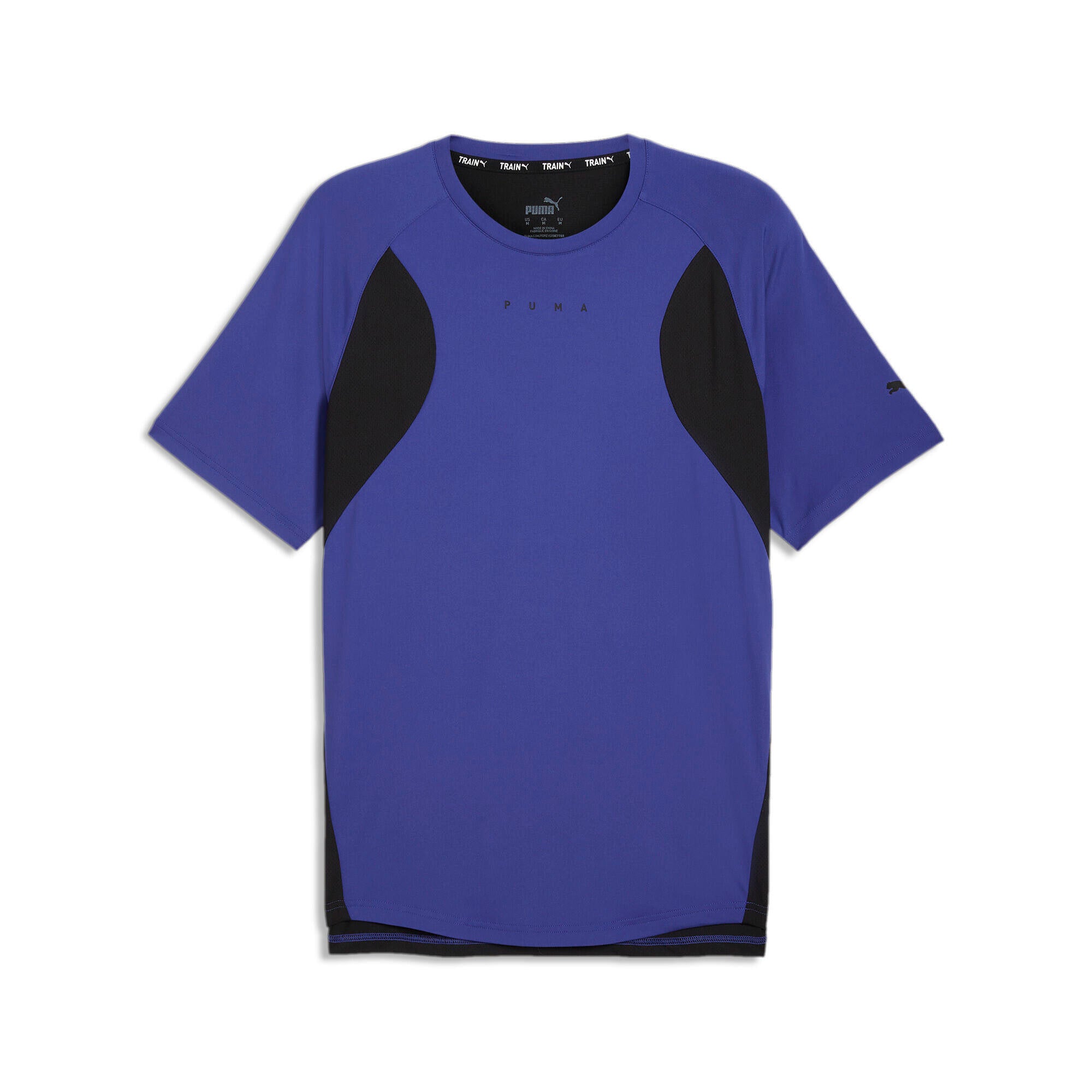 Funktionsshirt mit Blockfarben - 027-Lapis Lazuli - Blau