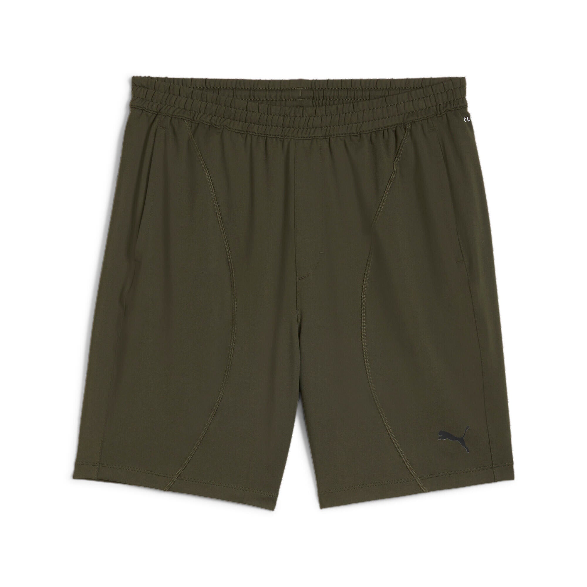 Trainings-Shorts - 080-Dark Olive - Grün