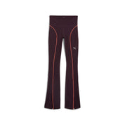 Jogginghose mit ausgestelltem Bein - 044-Midnight Plum-Sunset Glow - Braun