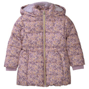 Floral gemusterte Winterjacke - 444 LAVENDER AOP - Rosa