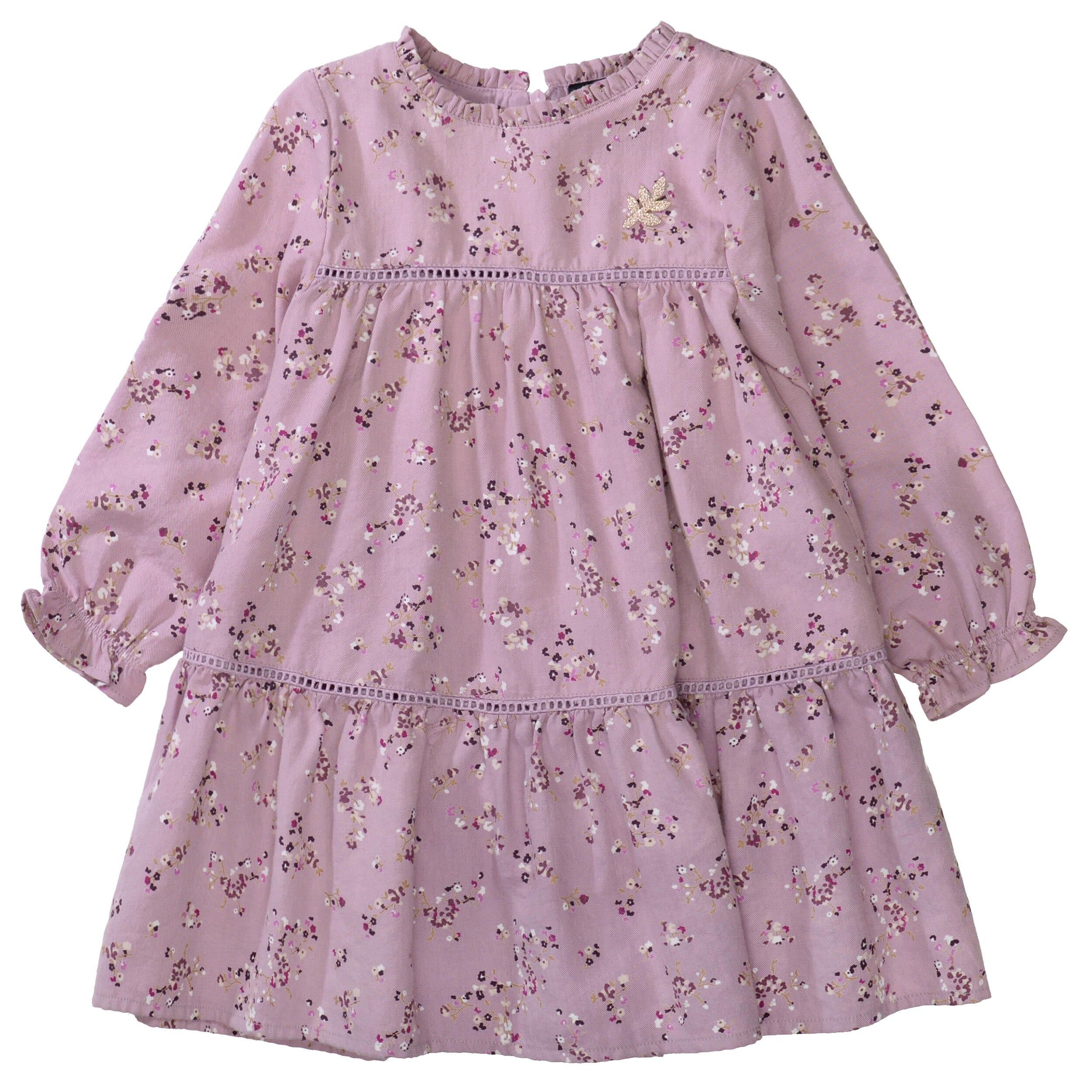 Florales Freizeitkleid - 444 LAVENDER AOP - Violett