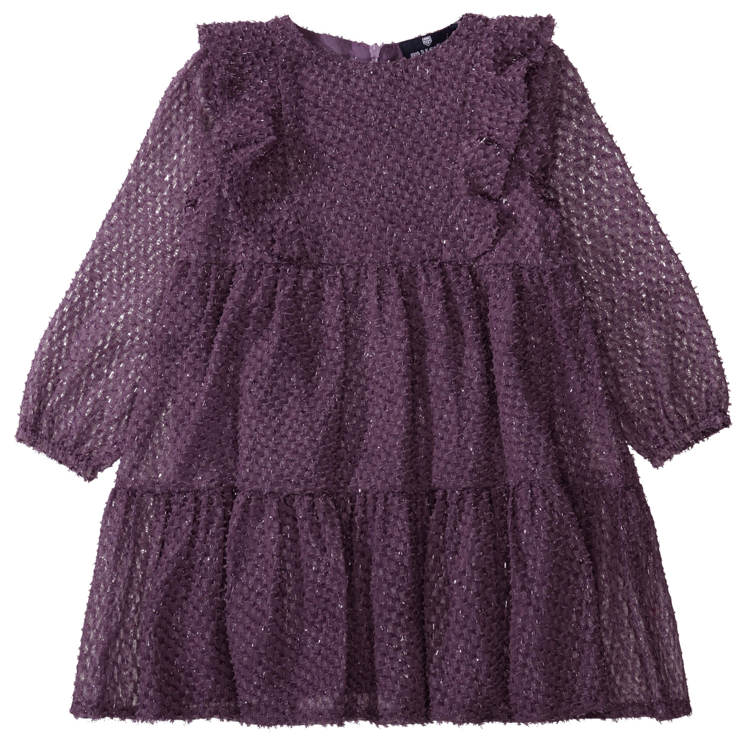 Glitzerndes Freizeitkleid - 437 MAUVE - Violett