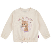 Sweatshirt mit Print - 206 SOFT BEIGE MEL - Beige