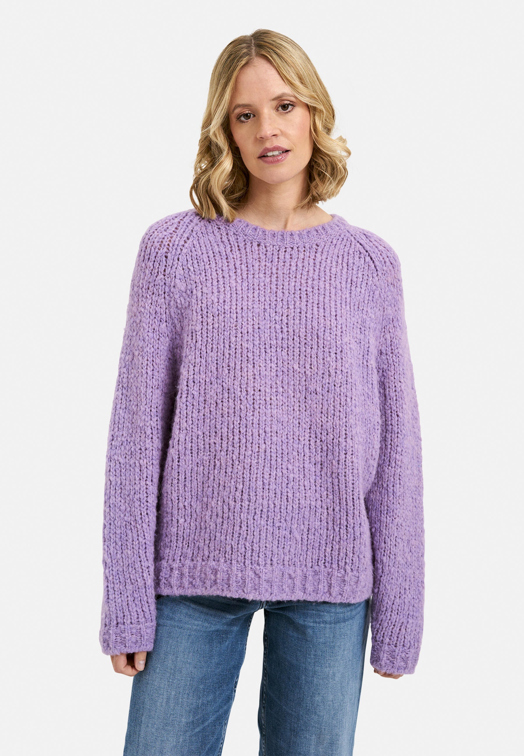 Strickpullover - 514 - Violett