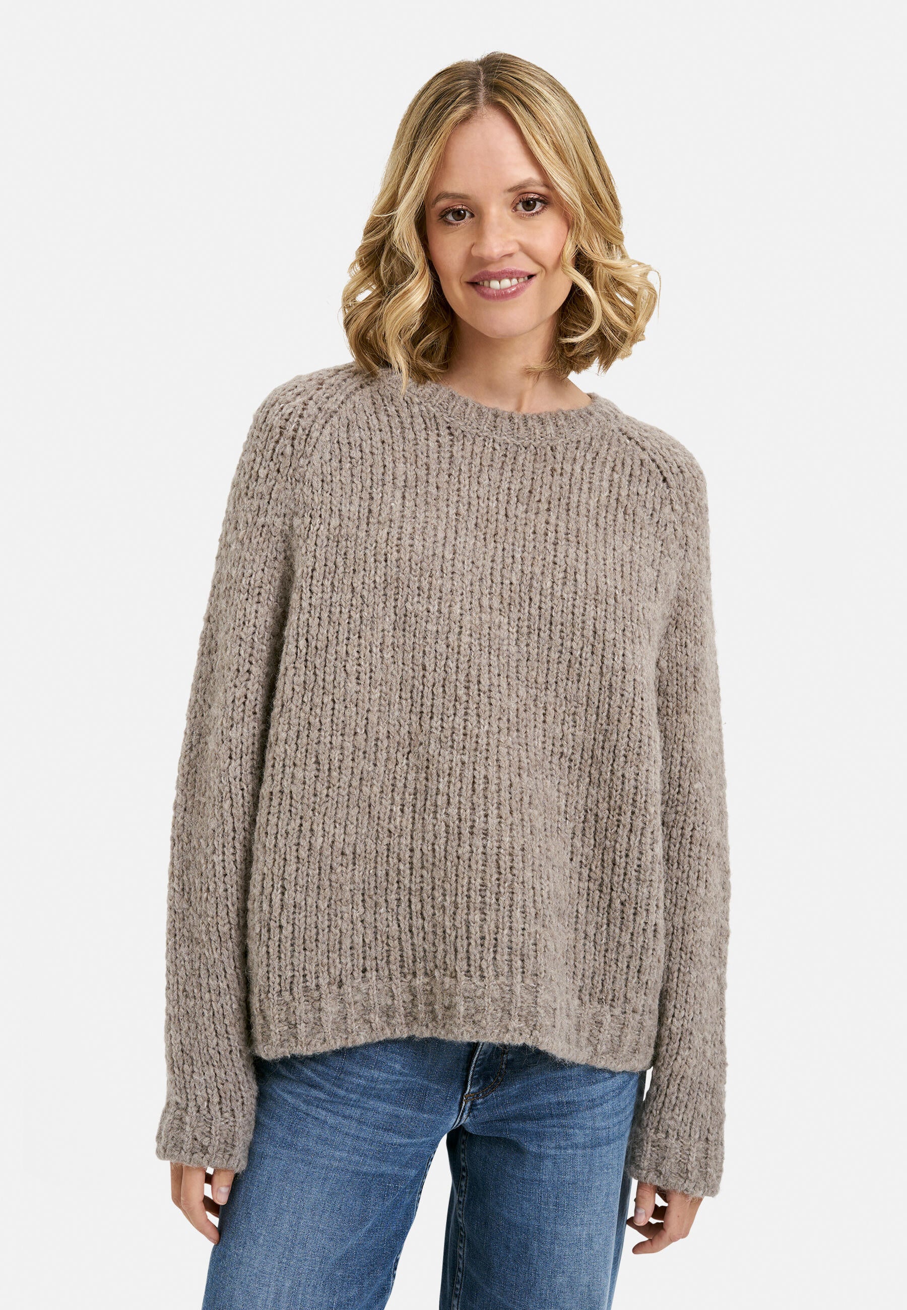 Strickpullover - 906 - Grau