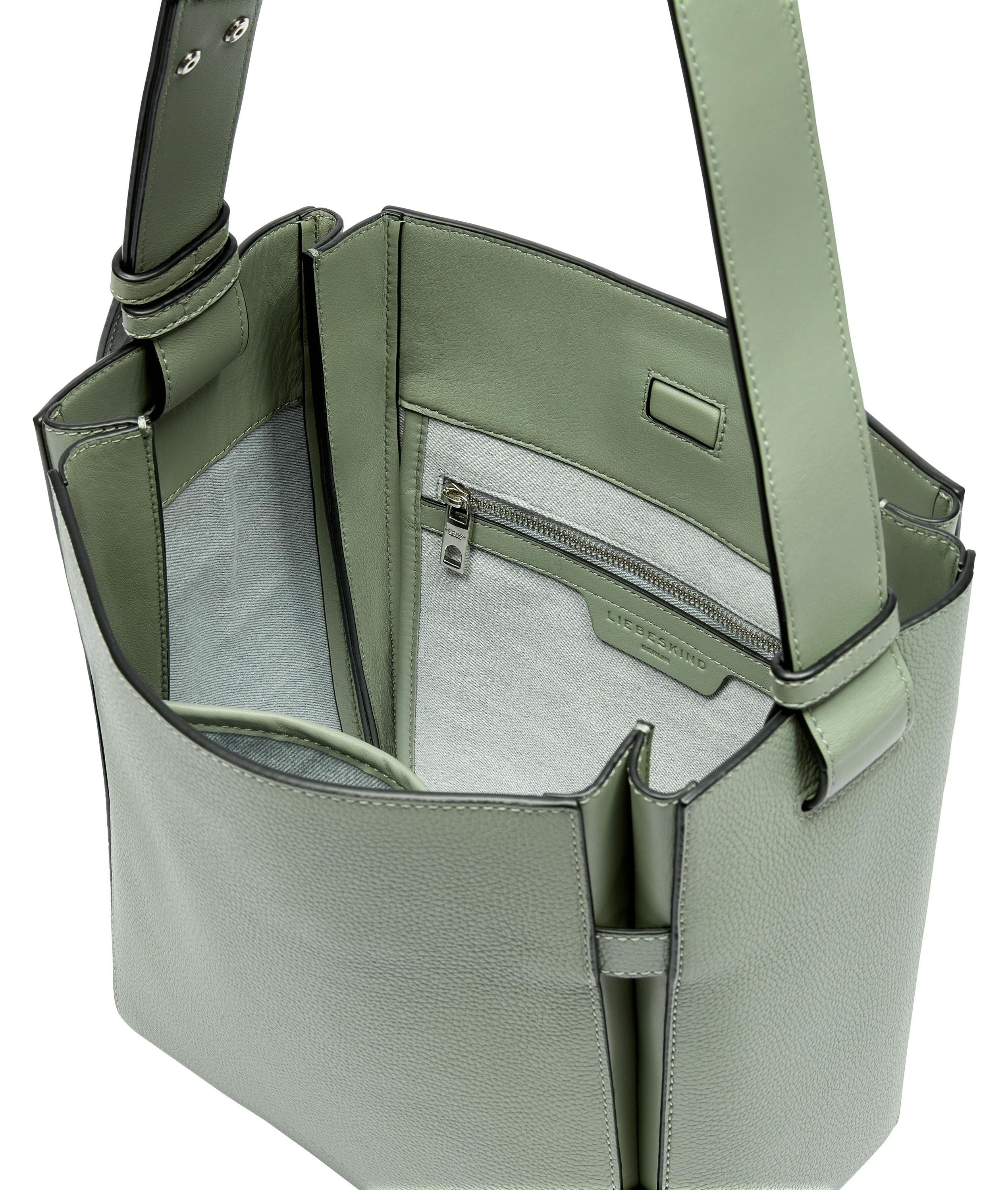 Schultertasche Hilla Hobo M - 7219-GREEN - Grün