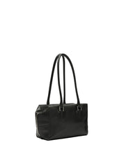 Schultertasche Kayla Satchel S - 9999-GREY/BLACK - Schwarz