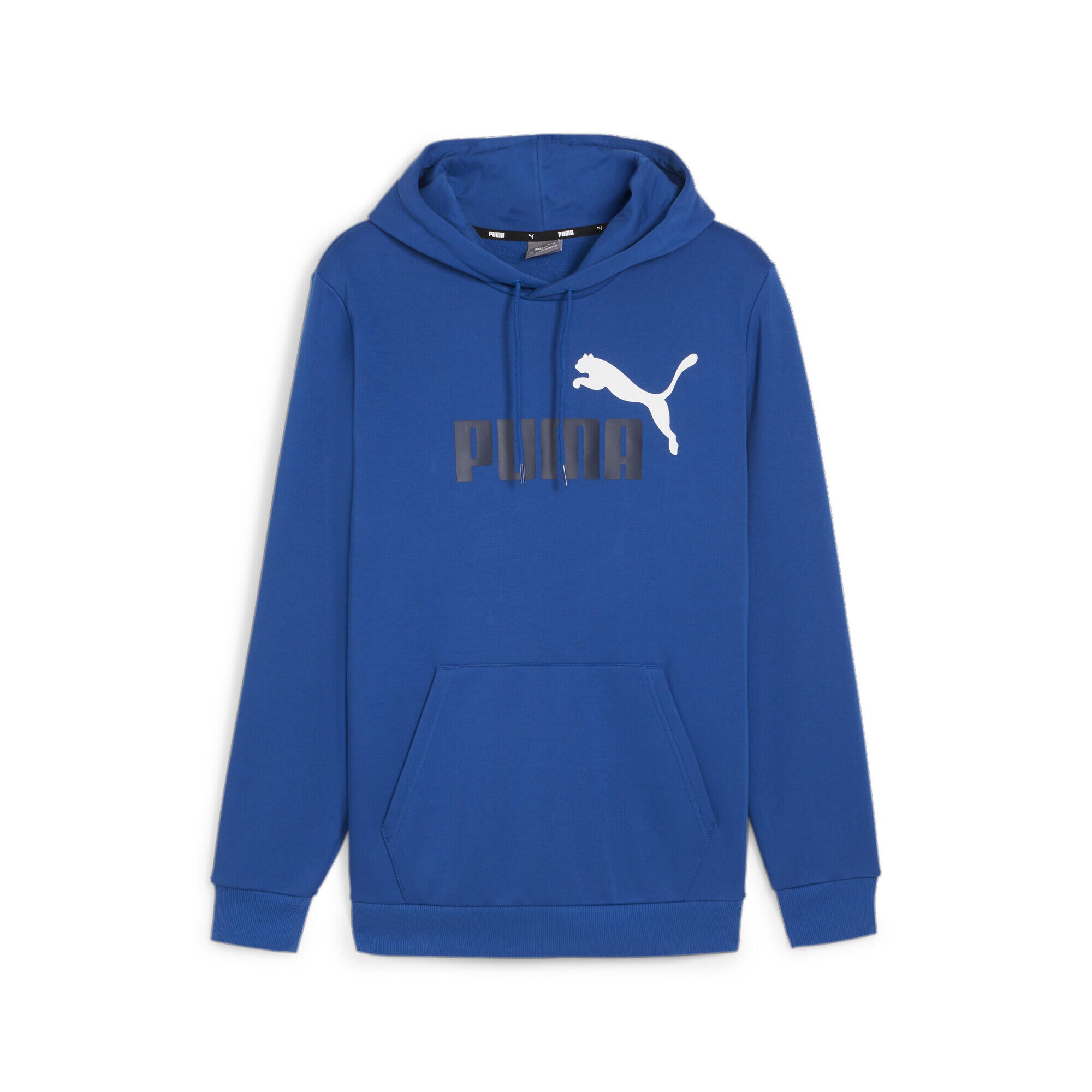 Hoodie aus Baumwollmix - 021-COBALT GLAZE - Blau