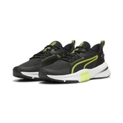 Trainingsschuhe PWRFrame TR 3 - 003-PUMA BLACK-OLIVE GREEN-LIM - Schwarz