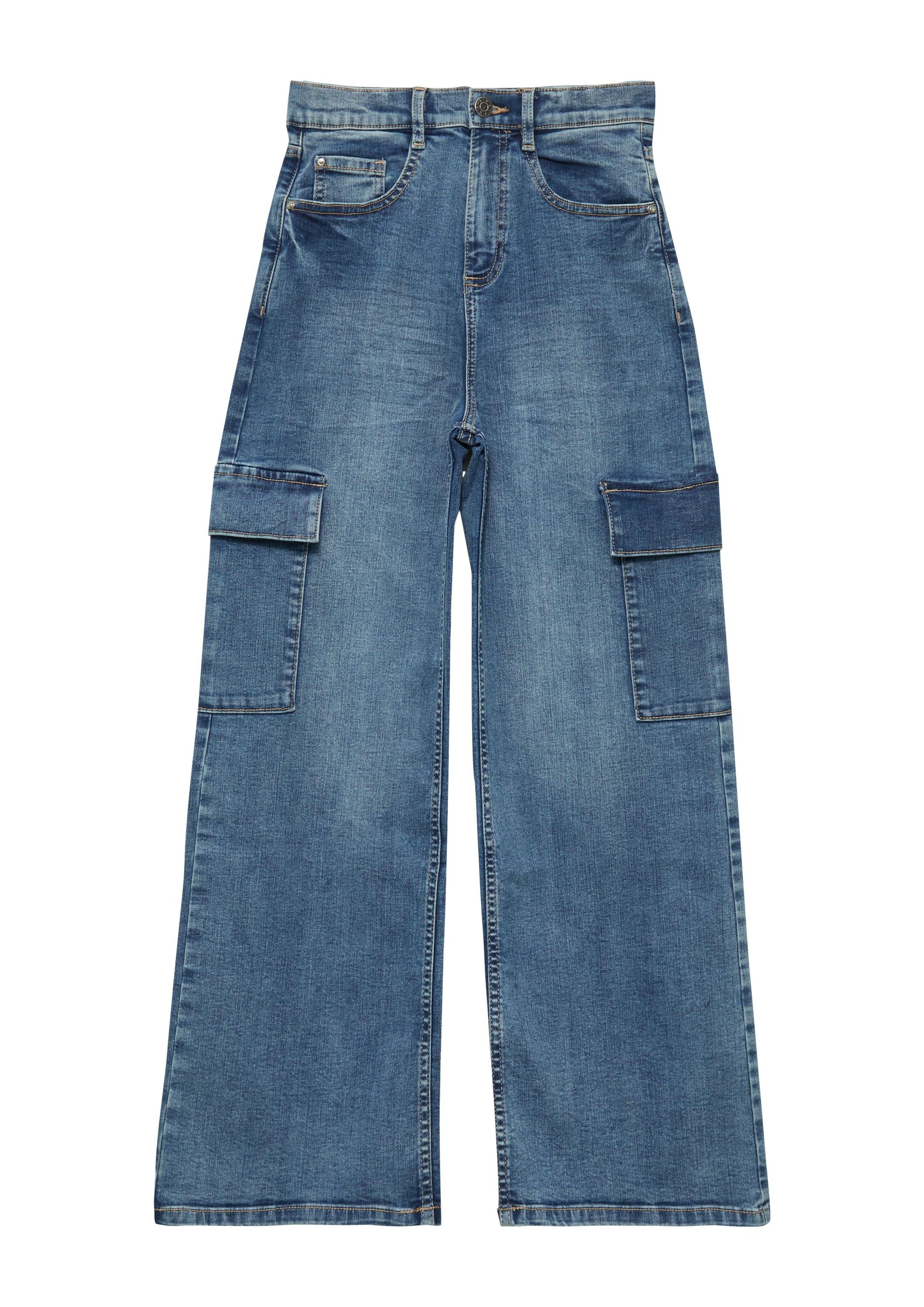 Cargo-Jeans - 55Z4-BLUE - Blau