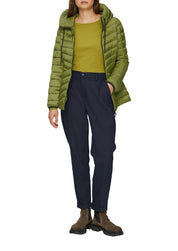 Steppjacke mit Kapuze - 7774-GREEN - Grün