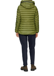 Steppjacke mit Kapuze - 7774-GREEN - Grün