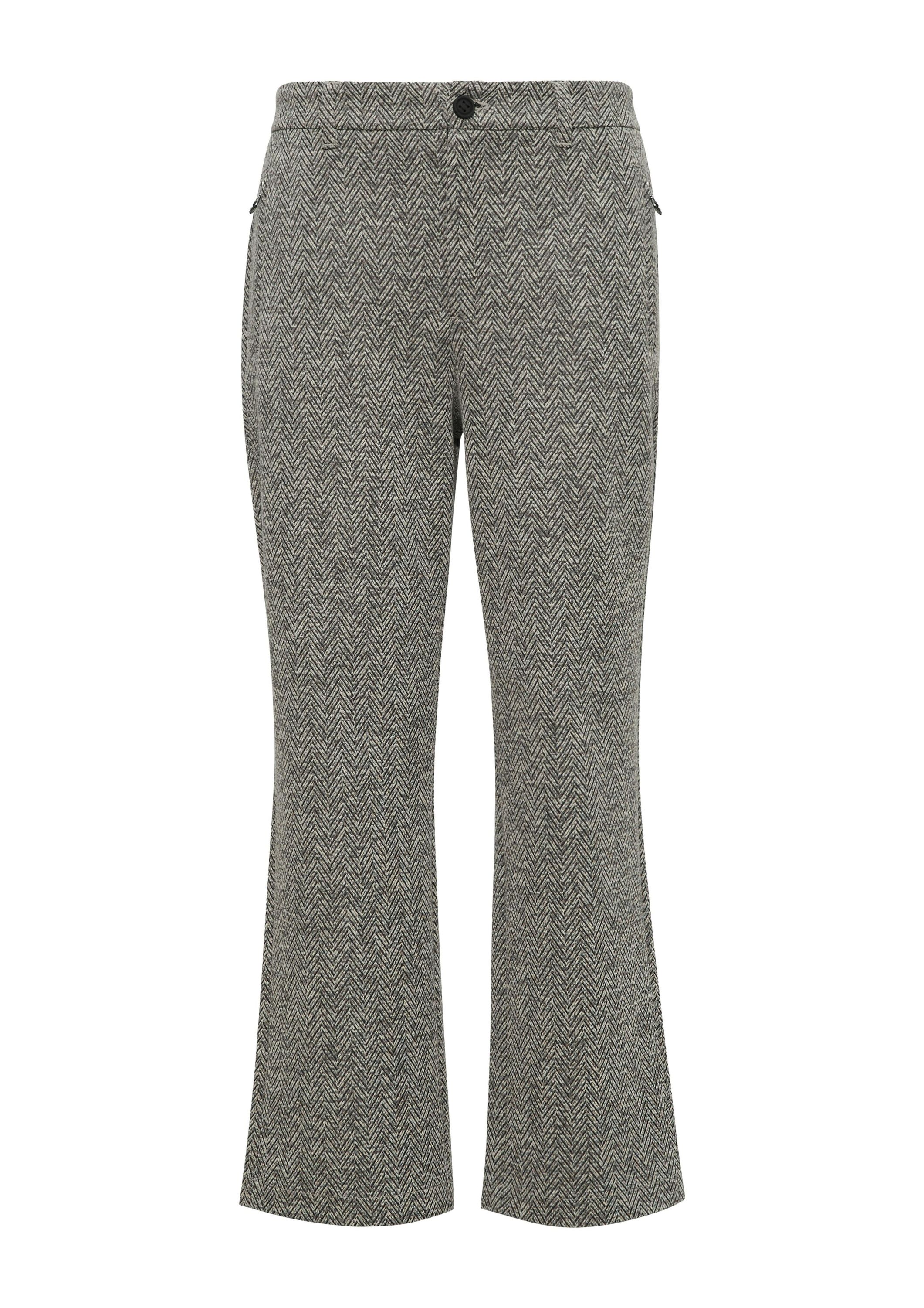 7/8 Hose Flared Leg - 98Q9-GREY/BLACK - Grau