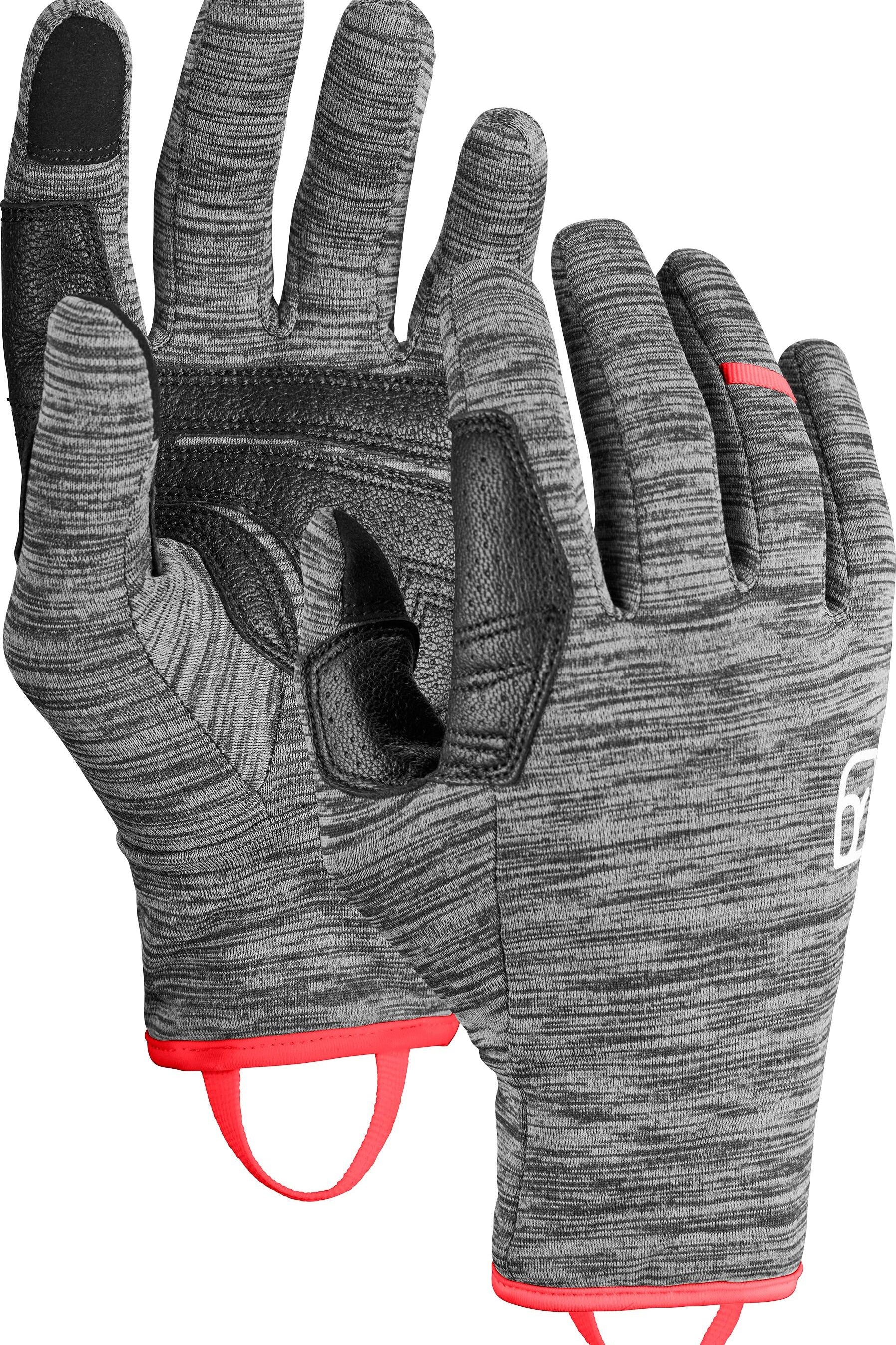 Fleece Light Glove - 91501-black steel blend - Grau