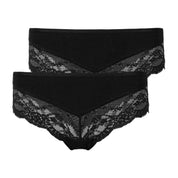 2er-Pack Lace Hipster - 9-Black - Schwarz