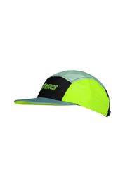 Unisex Panel Cap - 303-CELADON/SAFETY YELLOW - Grün