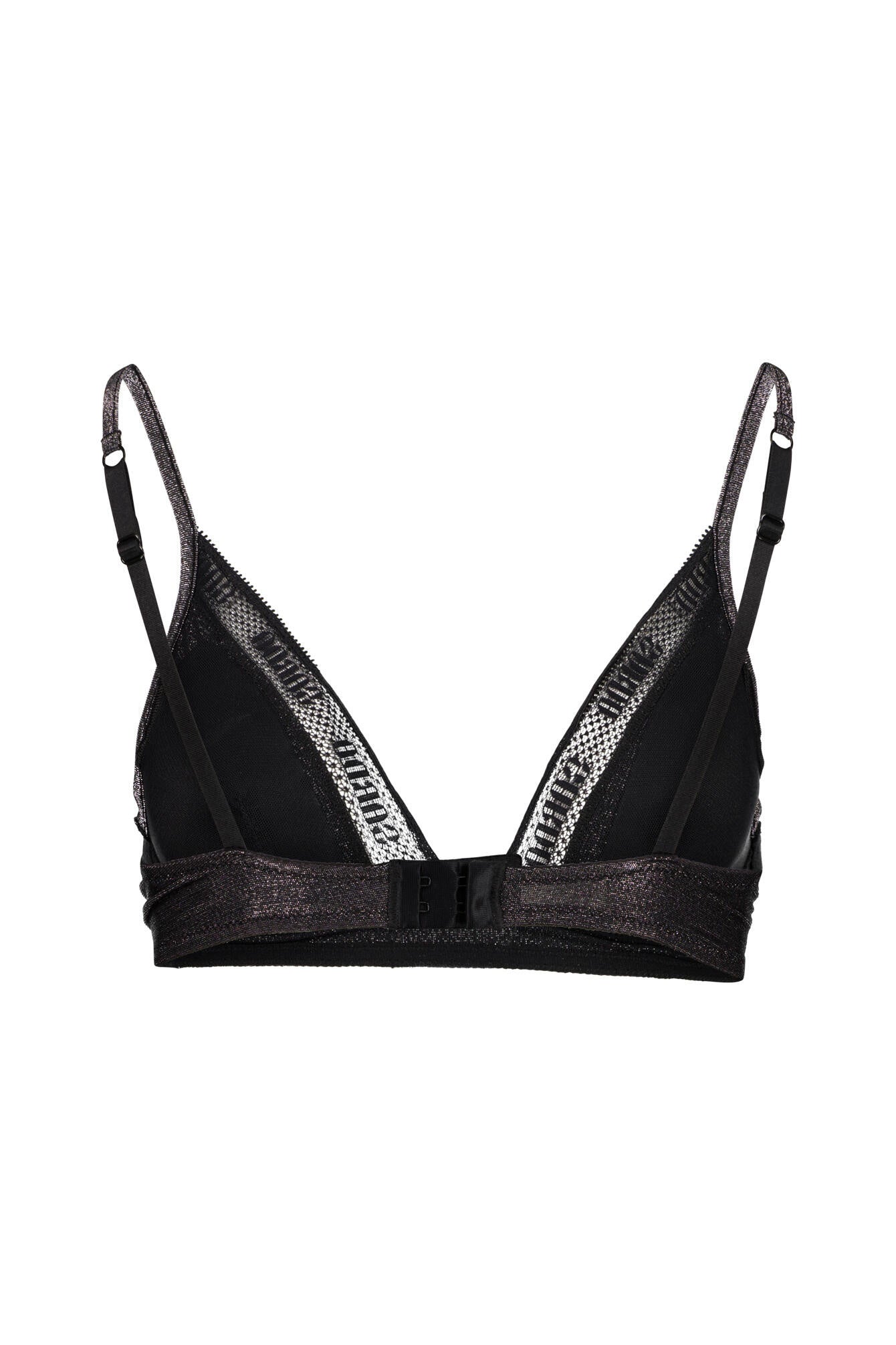 Bralette mit Spitzen-Details - ZWA - Silber