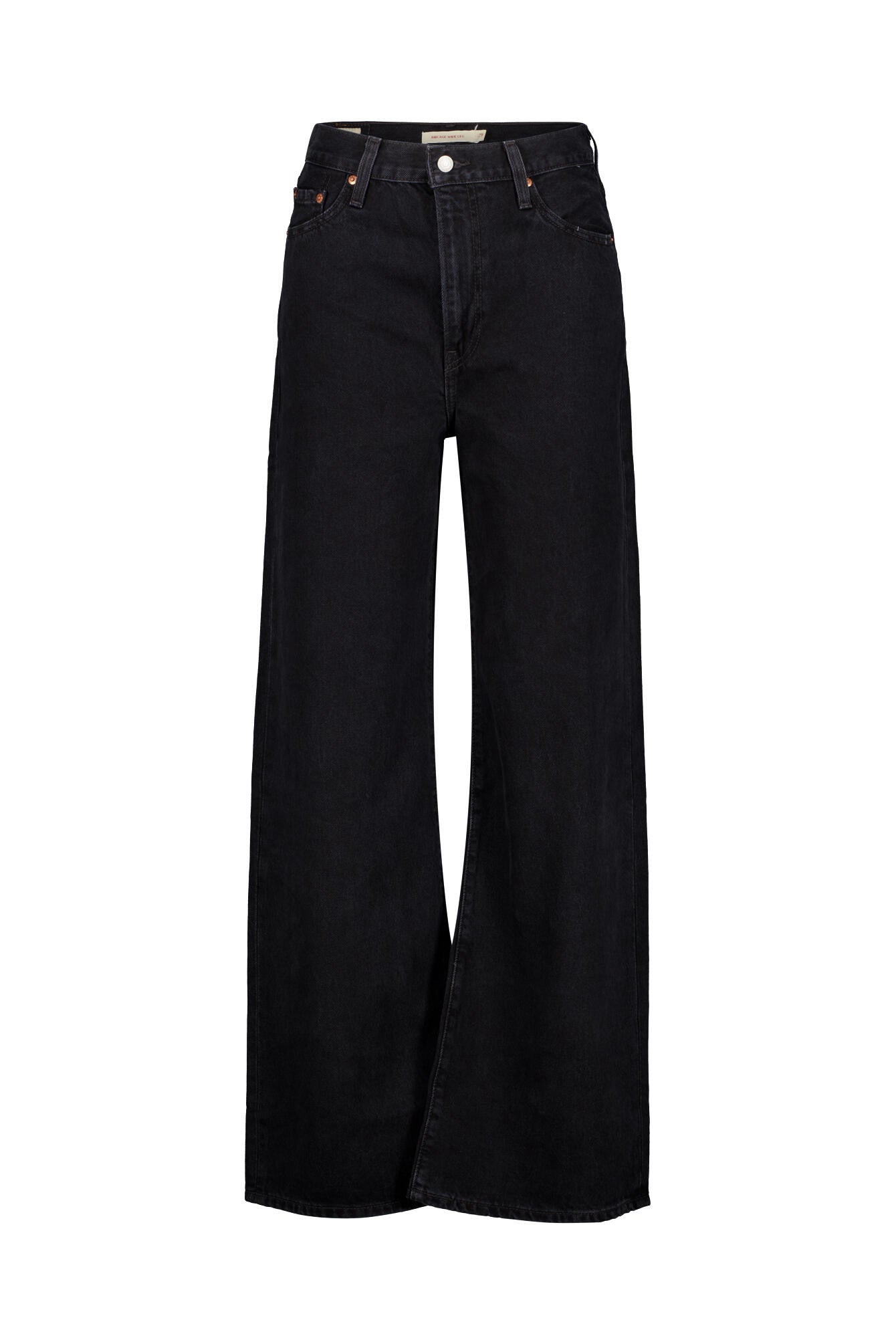 Wide Leg Jeans - 01 - Schwarz