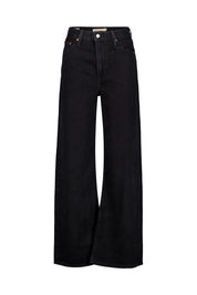 Wide Leg Jeans - 01 - Schwarz