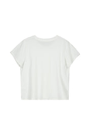 T-Shirt mit Logoprint - Whites - Weiß