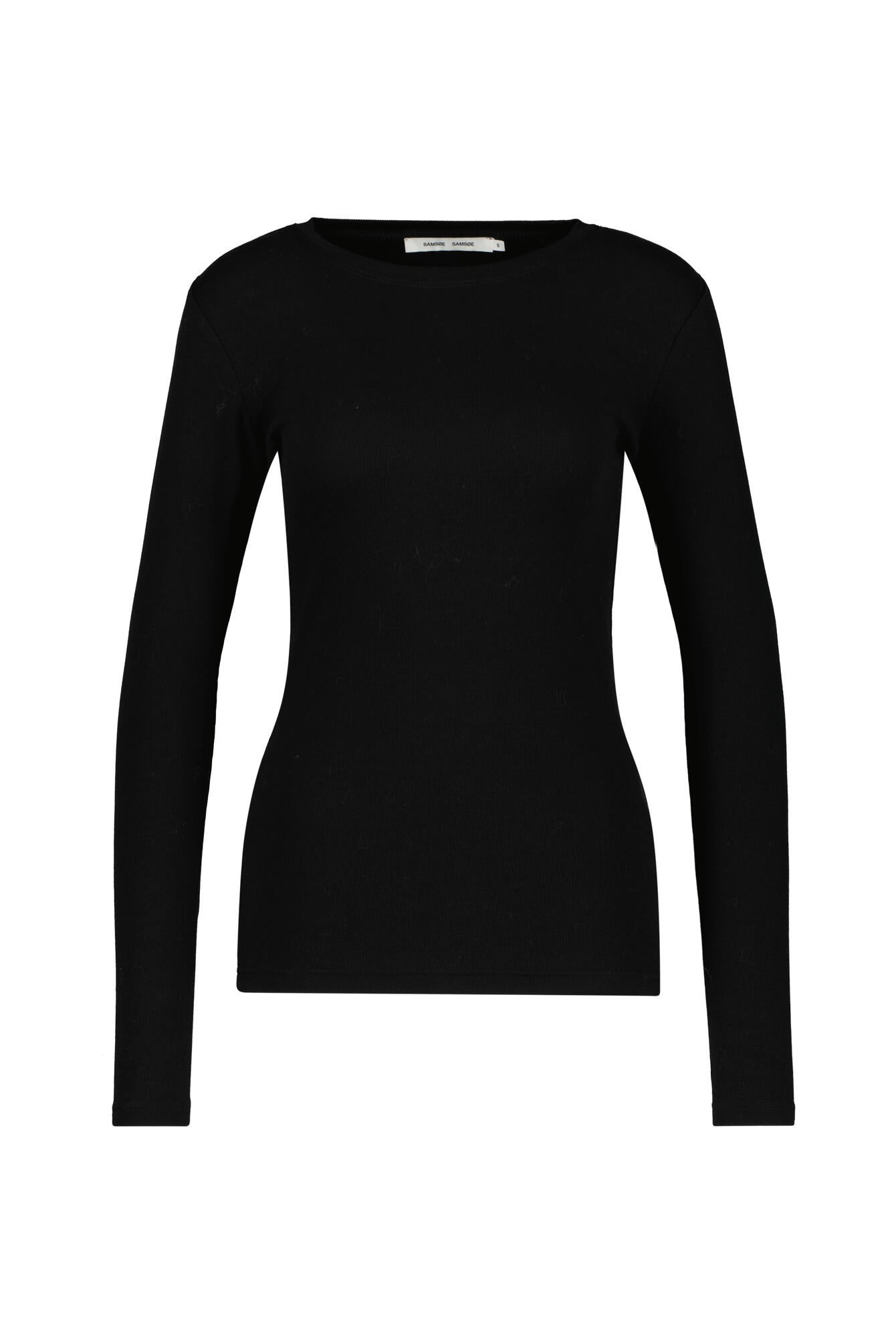 Jersey-Shirt aus Bio-Baumwolle - Black - Schwarz