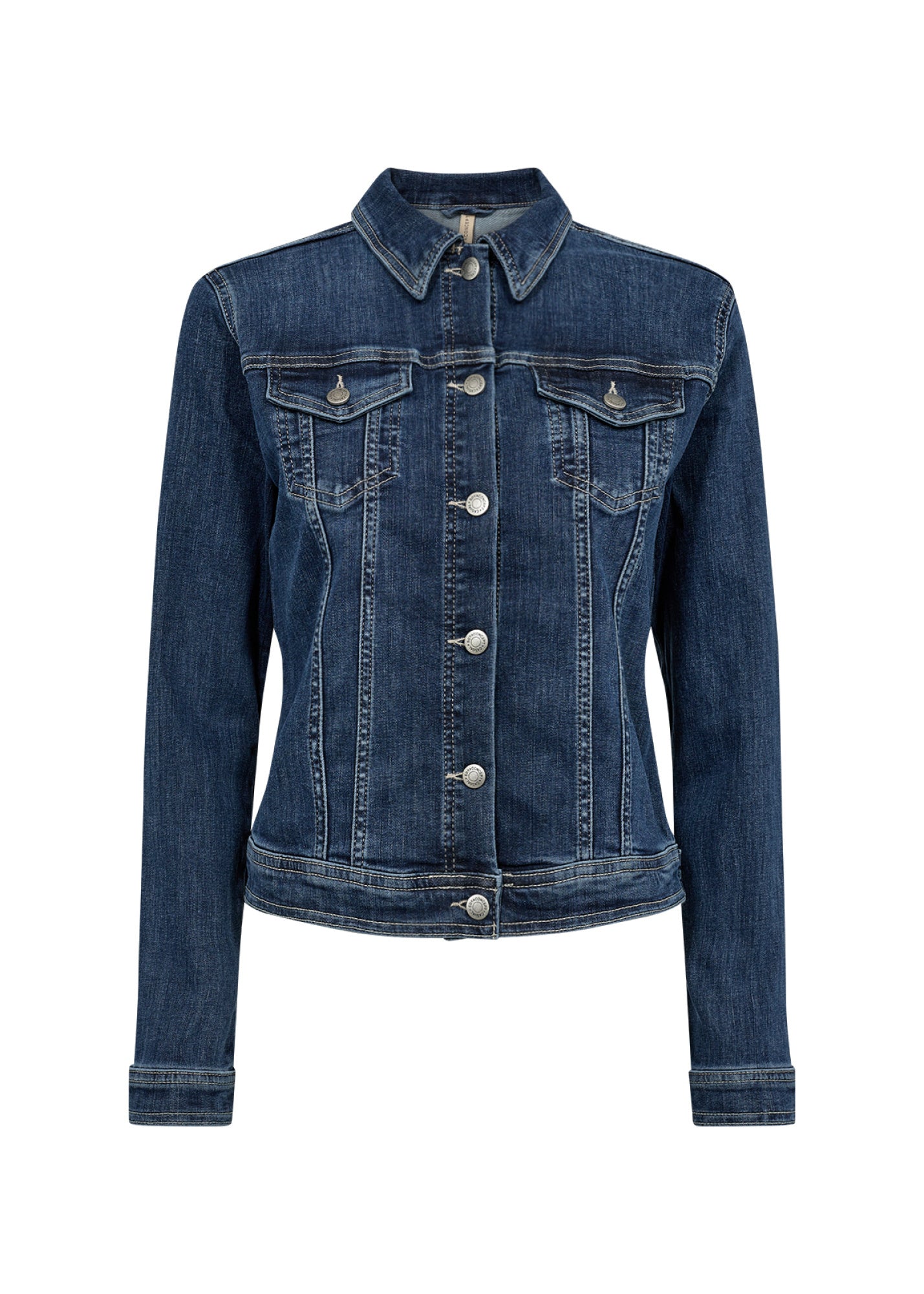 Jeansjacke - 2494-DARK BLUE DENIM - Blau