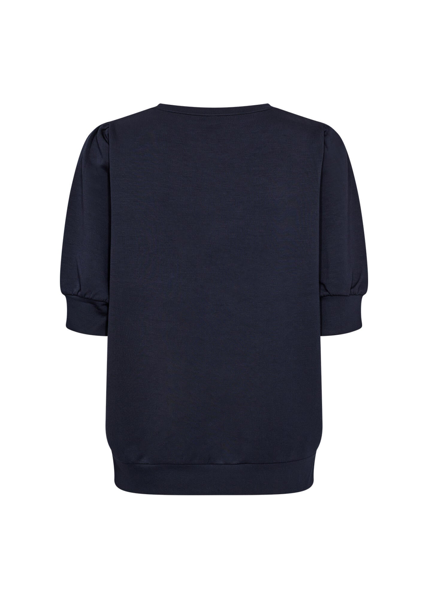 Sweatshirt mit Halbarm - 6910-NAVY - Blau