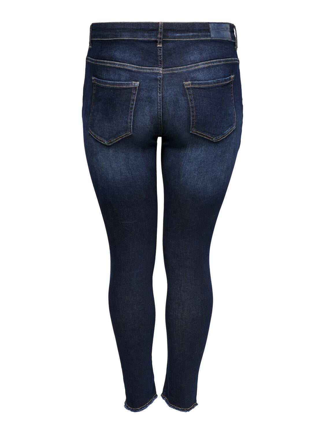 Jeans Skinny Fit - Dark Blue Denim - Blau