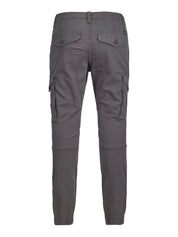 Cargohose aus Baumwollmix - Asphalt - Grau