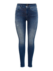 Skinny fit Jeans - Dark Blue Denim - Blau