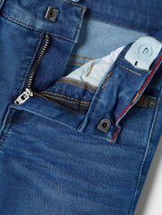 Jeans Slim Fit - Medium Blue Denim - Blau