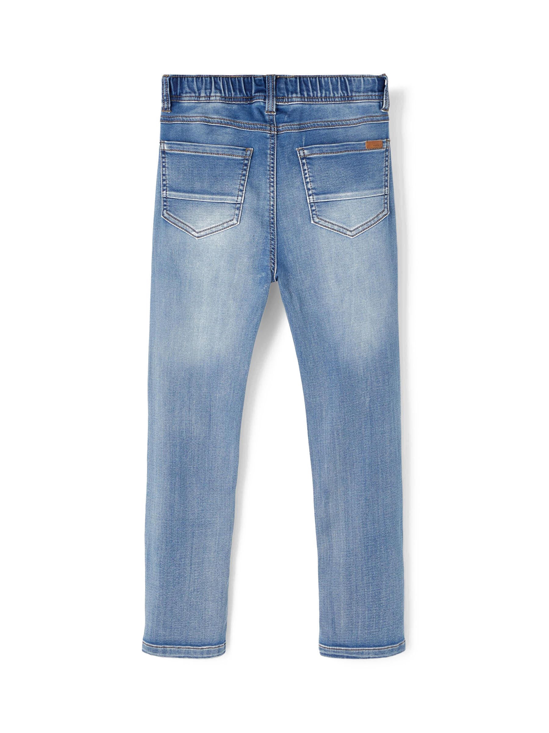 Jeans Slim Fit - Light Blue Denim - Blau