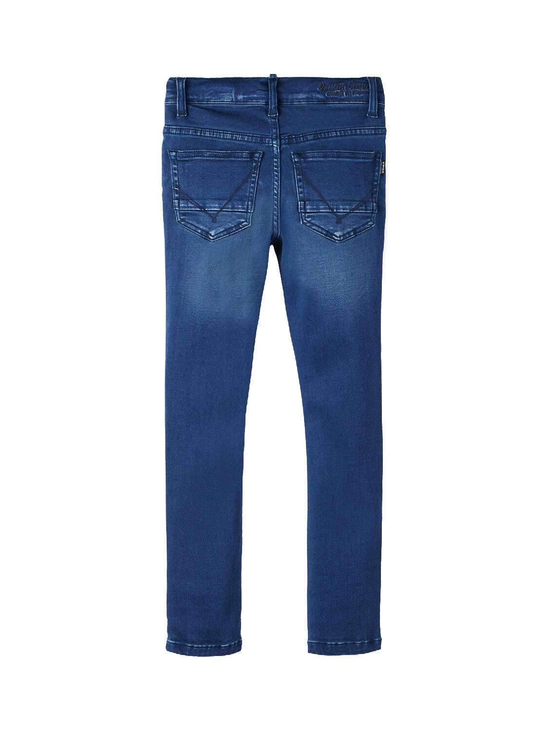 Jeans Slim Fit - Dark Blue Denim - Blau