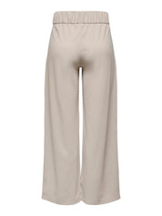 Stoffhose Wide Leg - Chateau Gray - Beige