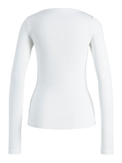 Feiner Strickpullover - Bright White - Weiß