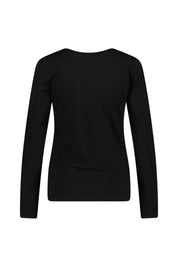 Langarmshirt - 0000 - Schwarz