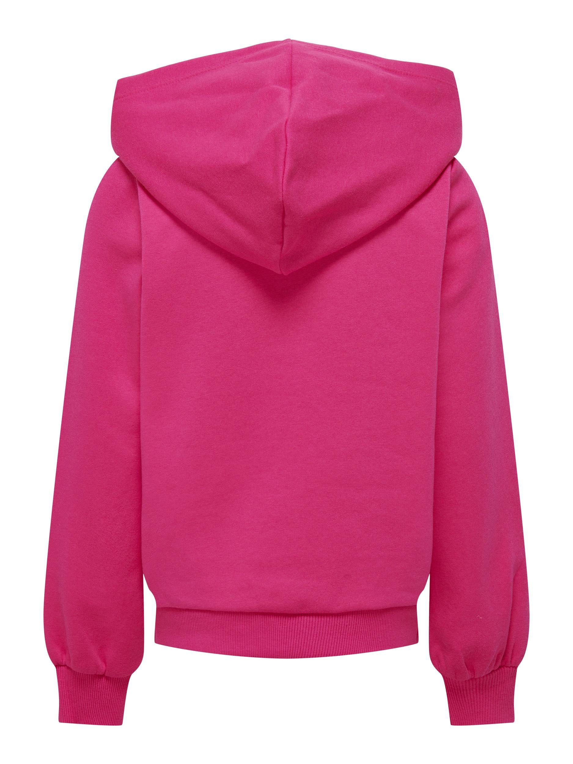 Hoodie mit Logostick - Fuchsia Purple/MULTICOL LOGO - Pink