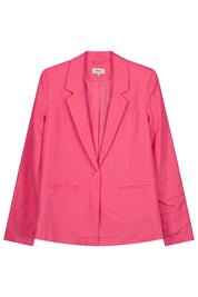 Blazer in Leinen-Optik - Camellia Rose - Pink