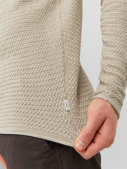 Strickpullover - Island Fossil/Twist - Grau