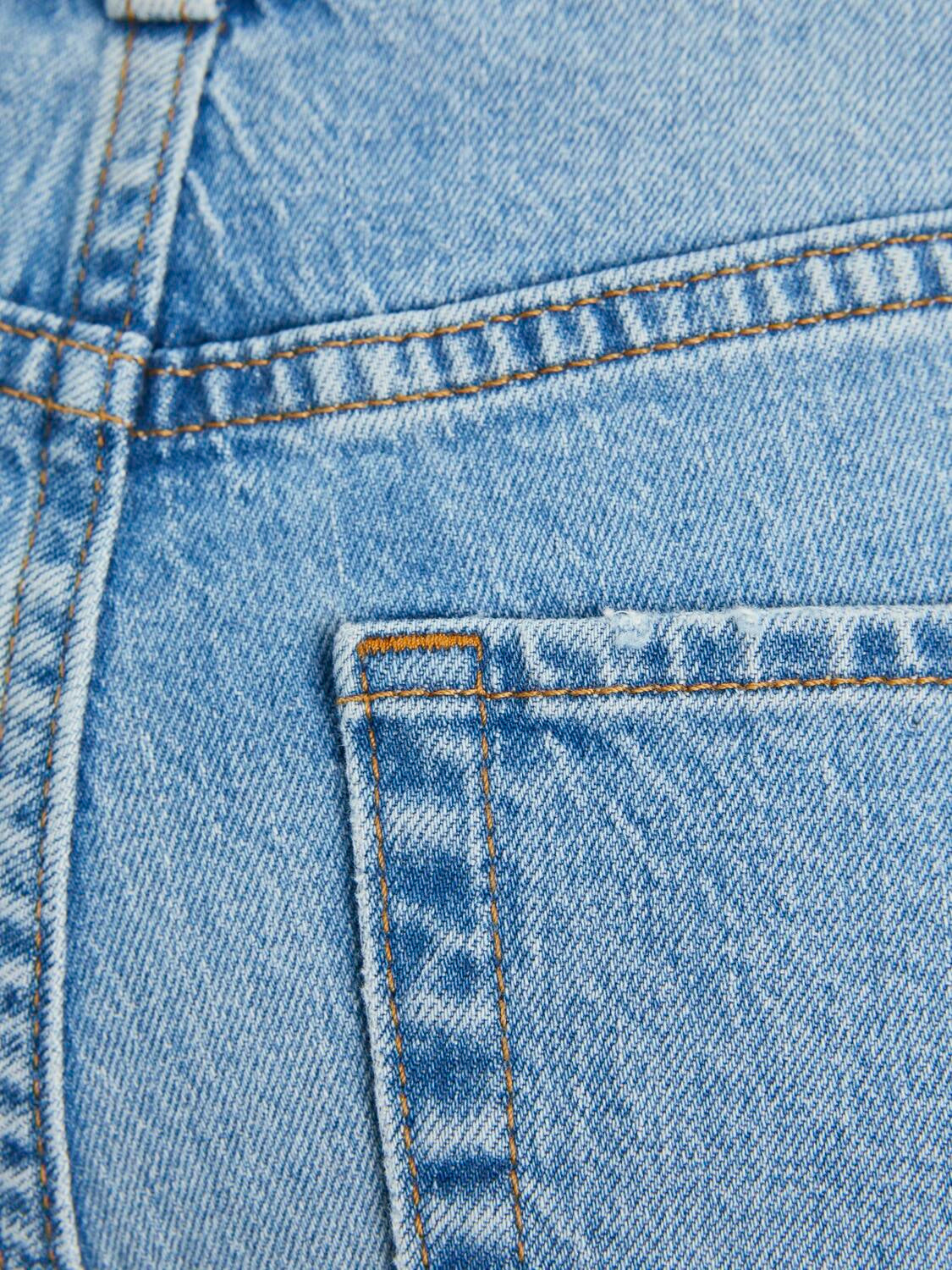 Jeans Straight Fit - Medium Blue Denim - Blau