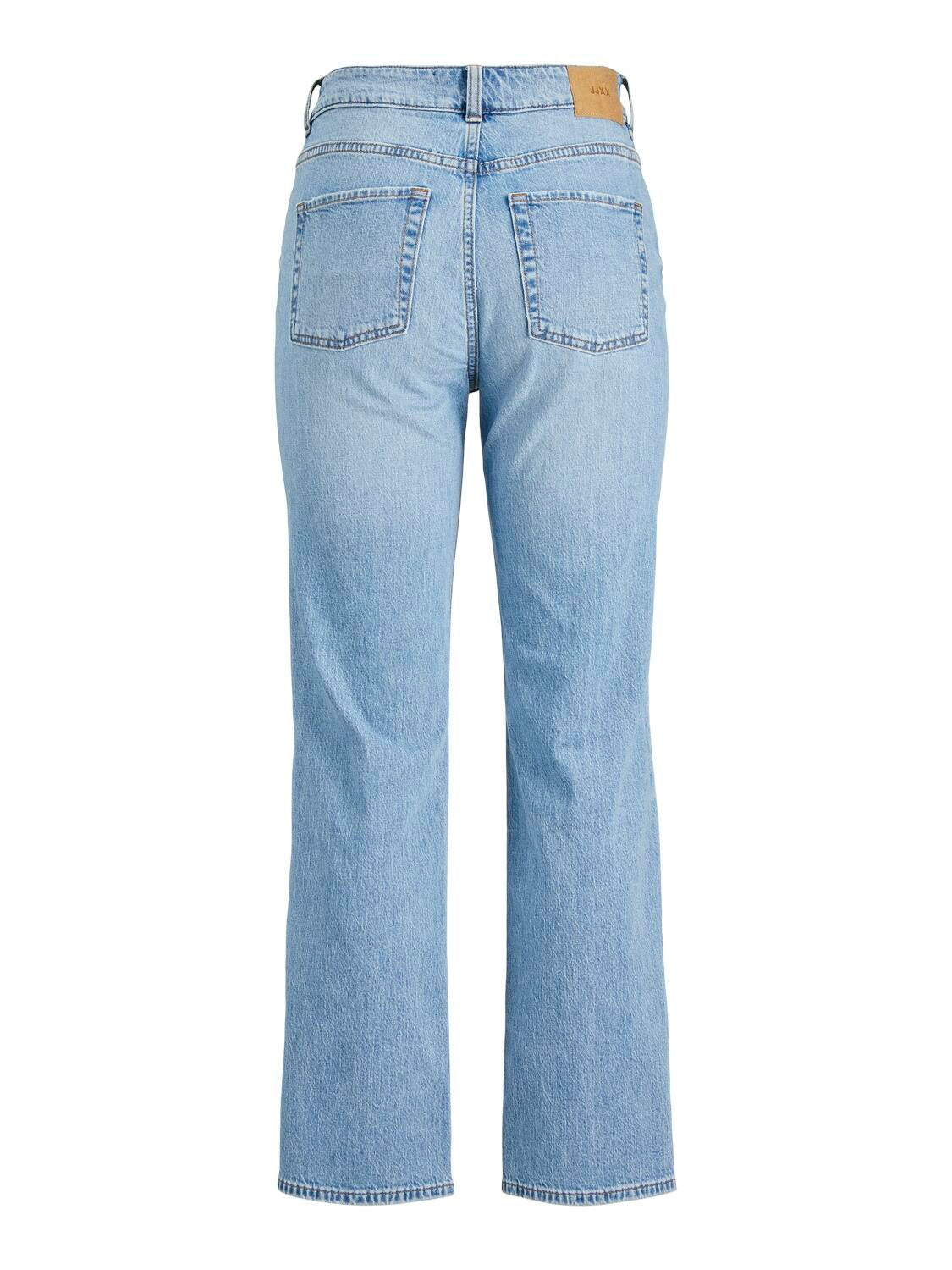 Jeans Straight Fit - Medium Blue Denim - Blau