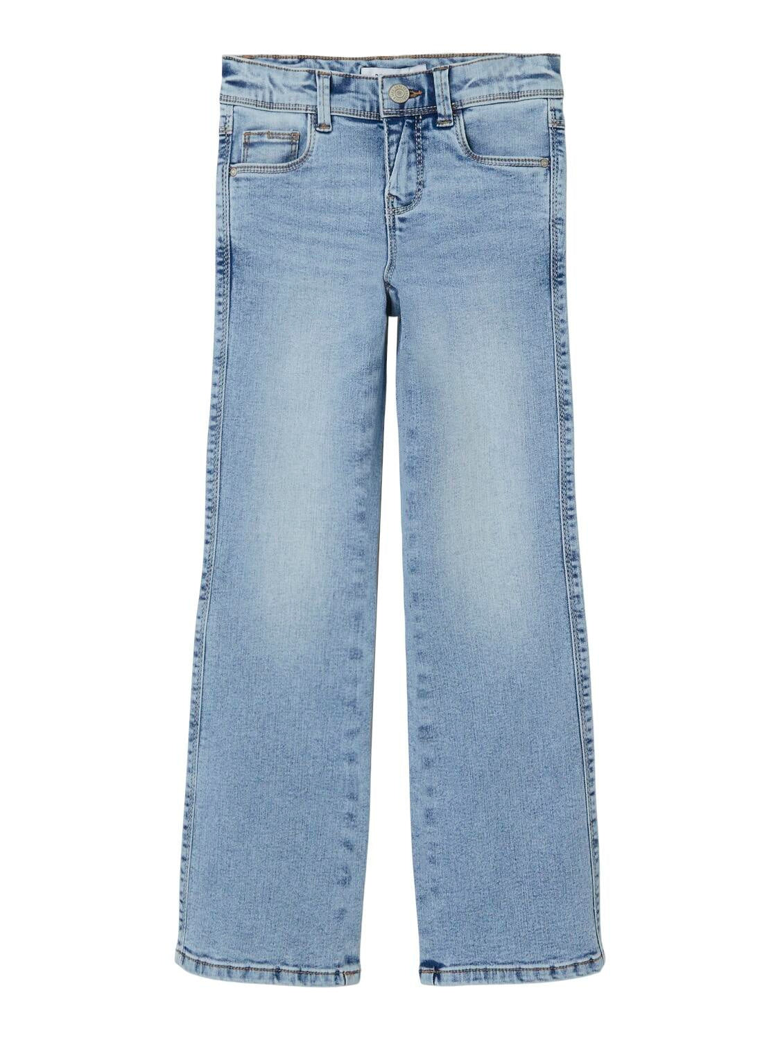 Jeans Boot-Cut - Light Blue Denim - Blau