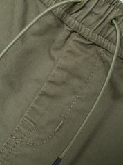 Cargohose aus Baumwolle - Dusty Olive - Grün